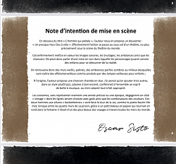 La mise en scène